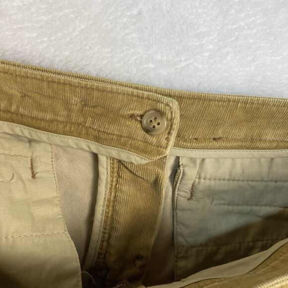 Anthro Louie Womens 6 Tan Western Ranch Cowboy Corduroy Asymmetrical Skirt - Picture 5 of 9